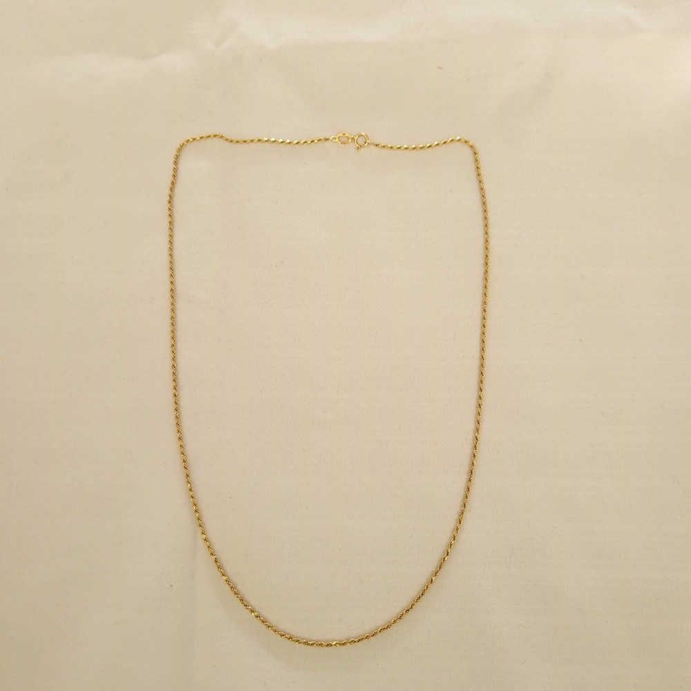 Gold Rope Chain~14K Gold~ 18 Inches